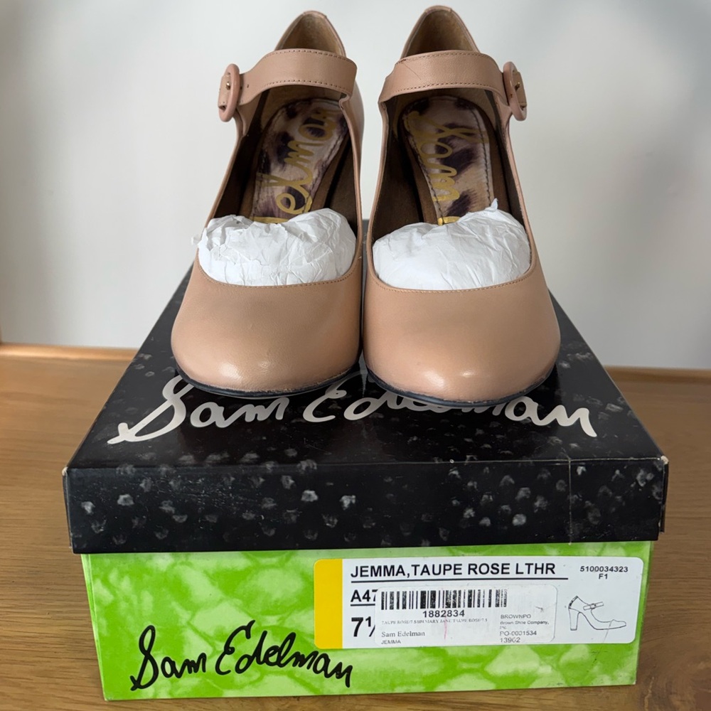 Sam Edelman Leather Heels
